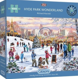 Gibsons 6372 - Hyde Park Winter Wonderland - 1000 stukjes