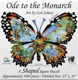SunsOut 97065 - Ode to the Monarch - 1000 stukjes  Vormpuzzel