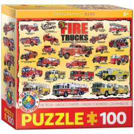 Eurographics 0239 - Fire Trucks - 100XXL stukjes