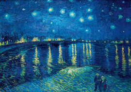 Bluebird Vincent van Gogh - Starry Night over the Rhone - 1000 stukjes