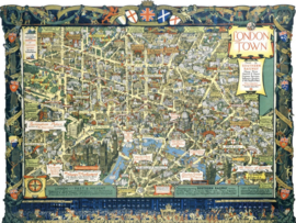 Gibsons 7185 - London Town by Southern Railway - 1000 st.