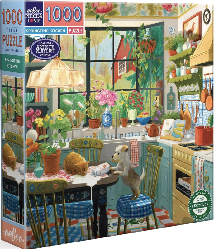 eeBoo - Springtime Kitchen - 1000 stukjes