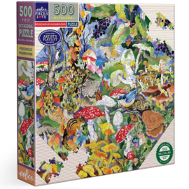 eeBoo - Poisonous Mushrooms - 500 stukjes