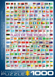 Eurographics 0128 - Flags of the World - 1000 stukjes