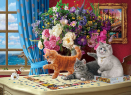 Eurographics 5914 - Puzzling Cats - 1000 stukjes
