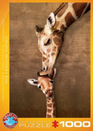 Eurographics 0301 - Giraffe Mother's Kiss - 1000 stukjes