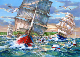 House of Puzzles - Tall Ships - 1000 stukjes