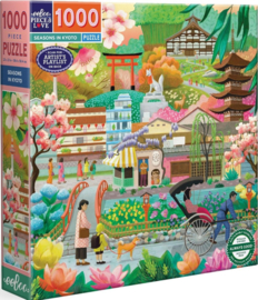 eeBoo - Seasons in Kyoto - 1000 stukjes