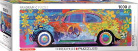 Eurographics - VW Beetle Splash - 1000 stukjes  Panorama