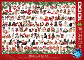 Eurographics 0939 - Holiday Dogs - 1000 stukjes