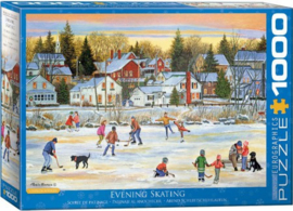 Eurographics 5439 -  Evening Skating - 1000 stukjes