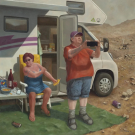 Art Revisited Marius van Dokkum - Weekendje Mars - 1000 stukjes