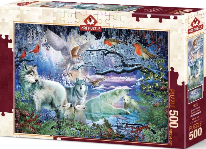 Art Puzzle 5073 - Glacier Forest - 500 stukjes