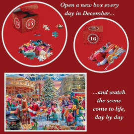 Falcon de Luxe Advent Kalender 2026 - Christmas Comes to Town - 24 x 42 stukjes