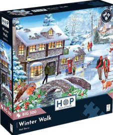 House of Puzzles - Winter Walk - 500XL stukjes