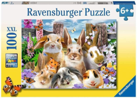 Ravensburger - Knaagdieren Selfie - 100XXL stukjes