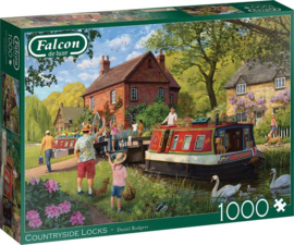 Falcon de Luxe 240 -  Countryside Lock - 1000 stukjes