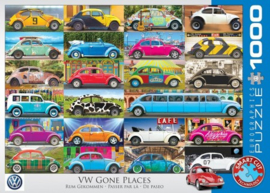 Eurographics 5422 - VW Gone Places - 1000 stukjes