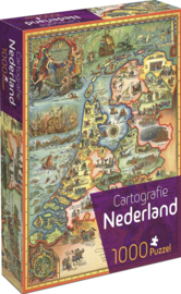 TFF - Cartografie Nederland - 1000 stukjes