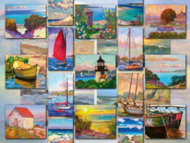 Ravensburger -  Kust Collage - 1500 sukjes