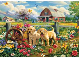 Eurographics 6021 - Puppy Spring - 48XL stukjes