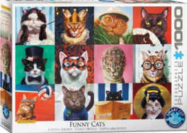 Eurographics 5522 - Funny Cats - 1000 stukjes