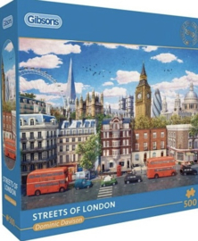 Gibsons 3153 - Streets of London - 500 stukjes