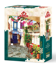 Art Puzzle 4581 - Flower Courtyard - 260XL stukjes