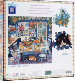 eeBoo - Blue Kitchen - 1000 stukjes