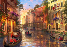 Educa - Zonsondergang in Venetie - 1500 stukjes