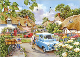 House of Puzzles - Village Life - 4x500 stukjes