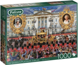 Falcon de Luxe 11371 - The Queen's Platinum Jubilee - 1000 stukjes