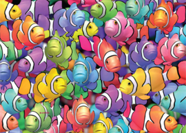 TFF Dubbelzijdige  puzzel - Clownvis - 500 stukjes