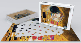 Eurographics Gustav Klimt - The Kiss (Detail) - 1000 stukjes