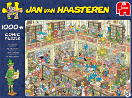 Jan van Haasteren - De Bibliotheek - 1000 stukjes  