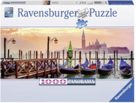 Ravensburger - Gondels in Venetie - 1000 stukjes  Panorama