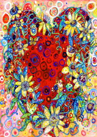 Bluebird - Passion Flower - 1500 stukjes