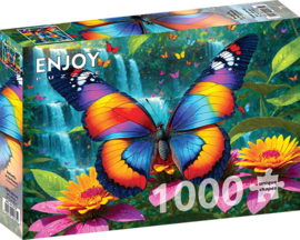 Enjoy 2135 - Butterfly in the Forest - 1000 stukjes