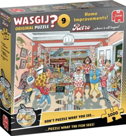 Wasgij Original 9 Retro - Klein Verbouwinkje ! - 1000 stukjes