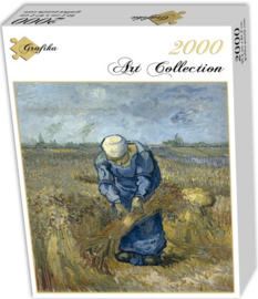 Grafika Vincent van Gogh - Woman Binding Sheaves - 1000 stukjes