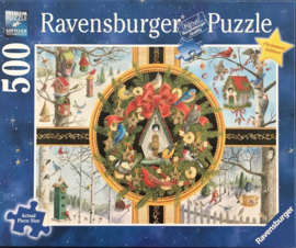 Ravensburger - Zangvogels in de Winter - 500XL stukjes