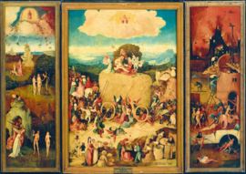 Bluebird Jheronimus Bosch - the Haywain Triptych - 1000 stukjes