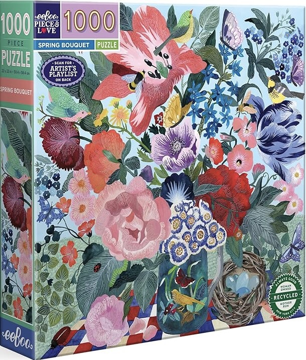 eeBoo - Spring Bouquet - 1000 stukjes
