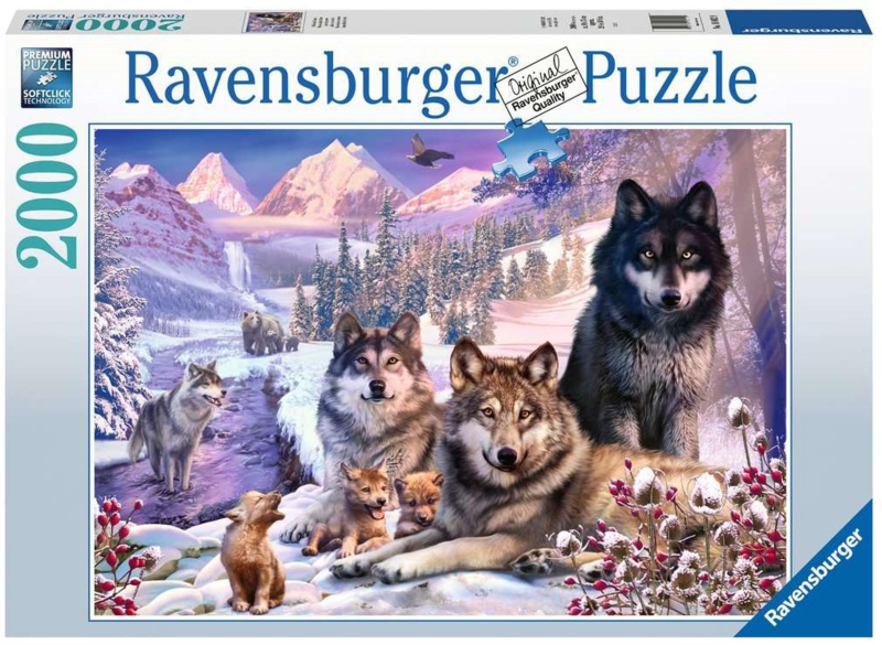 gesprek doel vals Ravensburger - Wolven in de Sneeuw - 2000 stukjes | Ravensburger |  voordeligelegpuzzels