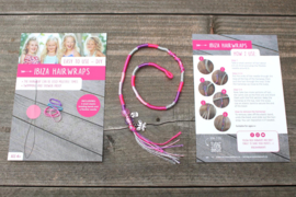 IBIZA Hairwraps DIY package Noé