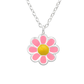 Ketting met bloem