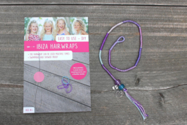 IBIZA Hairwraps DIY package Liv