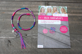 IBIZA Hairwraps DIY package Loïs