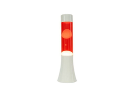 Mini lava lamp - Red and white