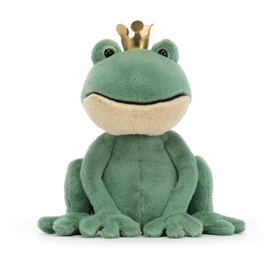 Jellycat knuffel Fabian Frog Prince